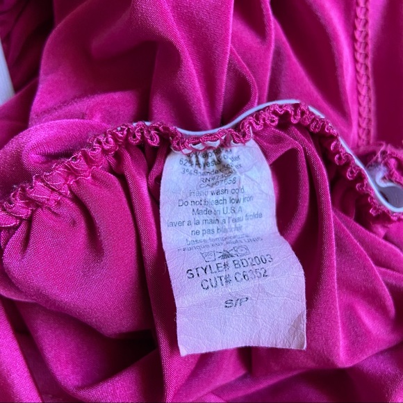 Pink Ruched Dress - Picture 10 of 16